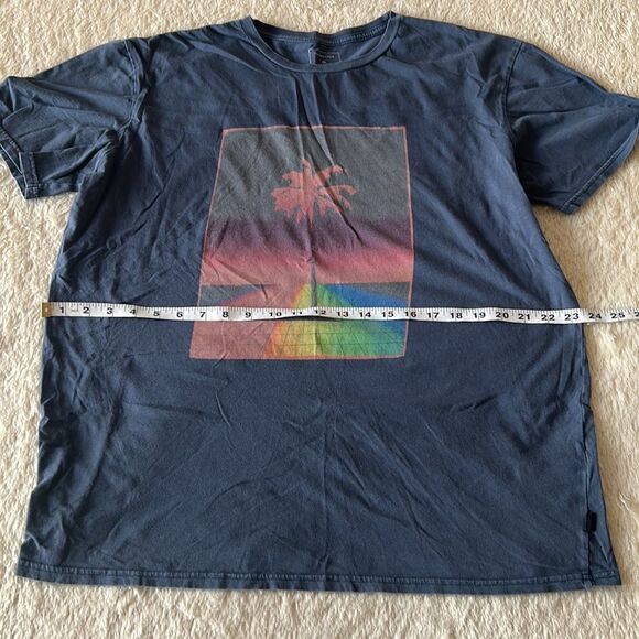 QuickSilver palm tree short sleeve shirt size xl - Picture 10 of 16